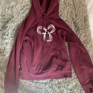 Burgundy Aritzia sweater